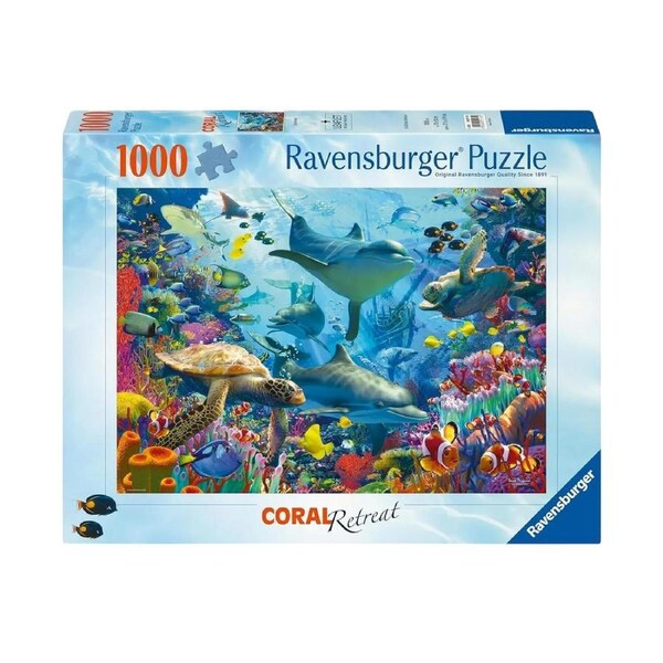 Ravensburger Coral Retreat 1000 Piece Puzzle