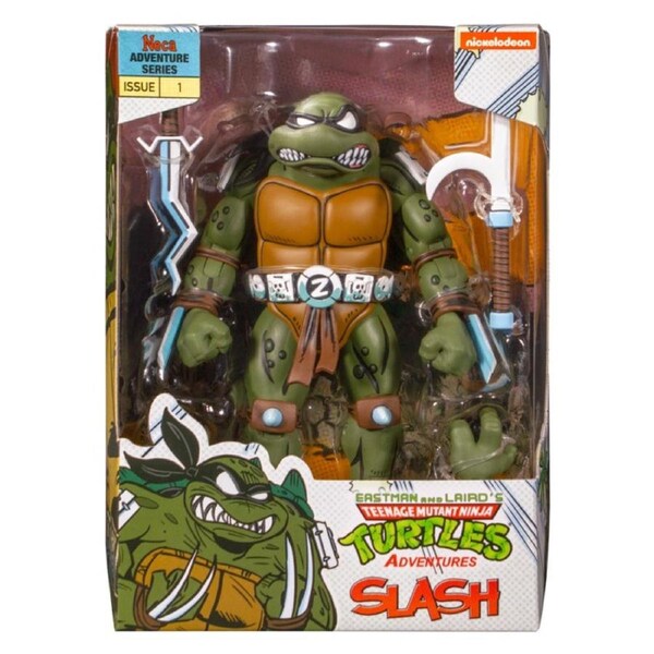 NECA Teenage Mutant Ninja Turtles Archie Comics Slash 7 inch Action Figure