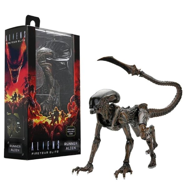 NECA Aliens Fireteam Elite Runner Xenomorph 7 inch Action Figure