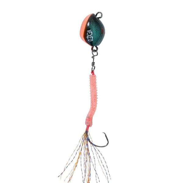 Vexed Bottom Worm Long Shank 10g Mutsu Fishing Jig Lure #Chilli Mussel