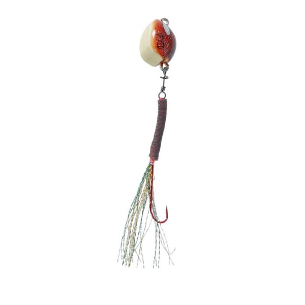 Vexed Bottom Worm Long Shank 15g Mutsu Fishing Jig Lure #Blood Worm