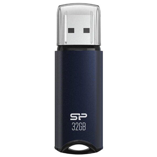 Silicon Power 32GB Marvel M02 USB 3.0 Flash Drive - Navy Blue