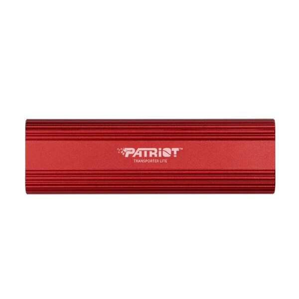 PATRIOT MEMORY Transporter Lite External Portable SSD 512 GB USB3.2 Type-C 1000MB/S (PTPL512GPEC) Red