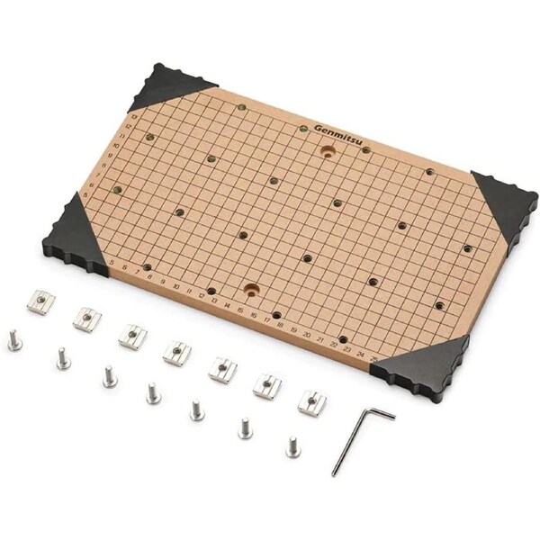 Genmitsu CNC MDF GRID Spoilboard for 3018 CNC Router Machine, Compatible with 3018-PRO/ 3018-PROVer/ 3018PROVer Mach3, 300 x 180 x 12mm