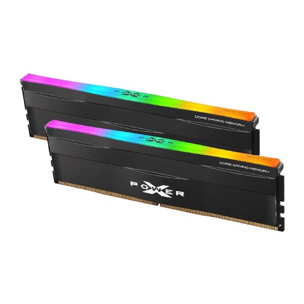 Silicon Power XPOWER Zenith RGB 64GB(32GBx2) CL38,1.35V 6000MHz Gaming Memory Supports Intel XMP/AMD EXPO DDR5 RAM - Black, SP064GXLWU60BFDF