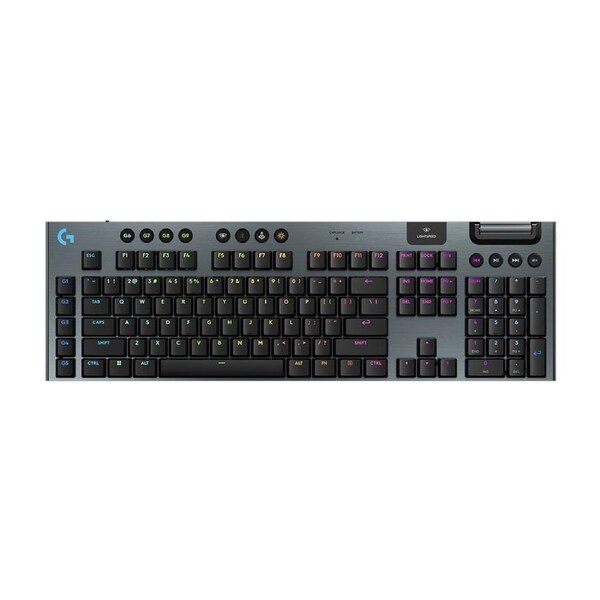 Logitech - G915 X LIGHTSPEED Low-Profile Wireless Gaming Keyboard - Black