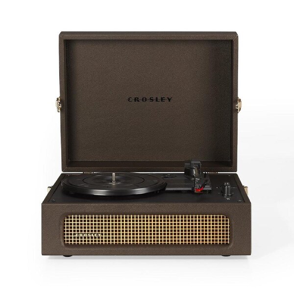 Crosley Voyager Bluetooth Portable Turntable - Cocoa