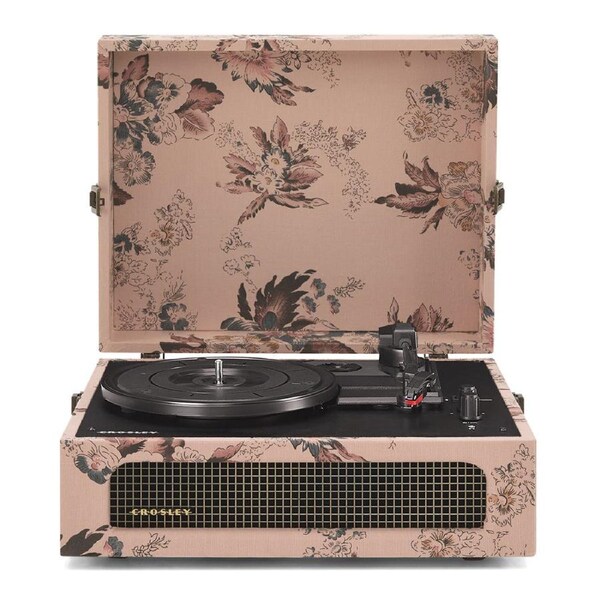 Crosley Voyager Bluetooth Portable Turntable - Floral