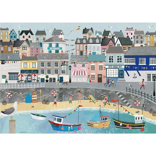 Ravensburger - Coastal Harbour Puzzle 1000pc