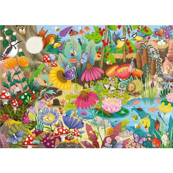 Ravensburger - Little Garden World Puzzle 1000pc
