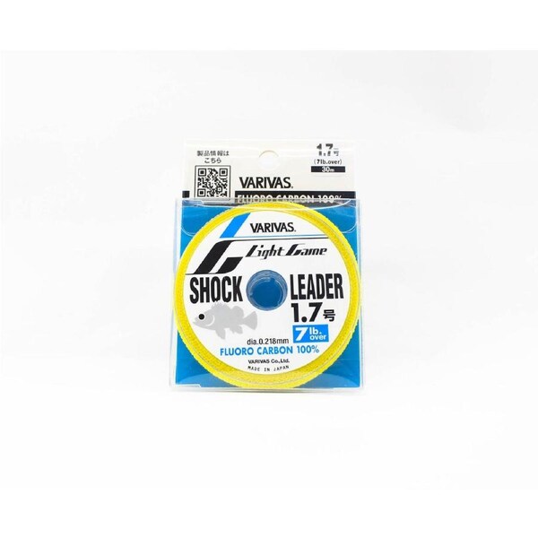 Varivas Fluorocarbon Light Game 30m Shock Fishing Leader #7lb
