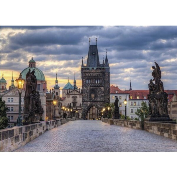 Ravensburger - Across Charles Bridge, Prague Puzzle 1000pc
