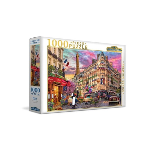 1000pc Harlington Jigsaw Puzzle Bonjour Paris Kids/Children/Family Puzzle 8y+