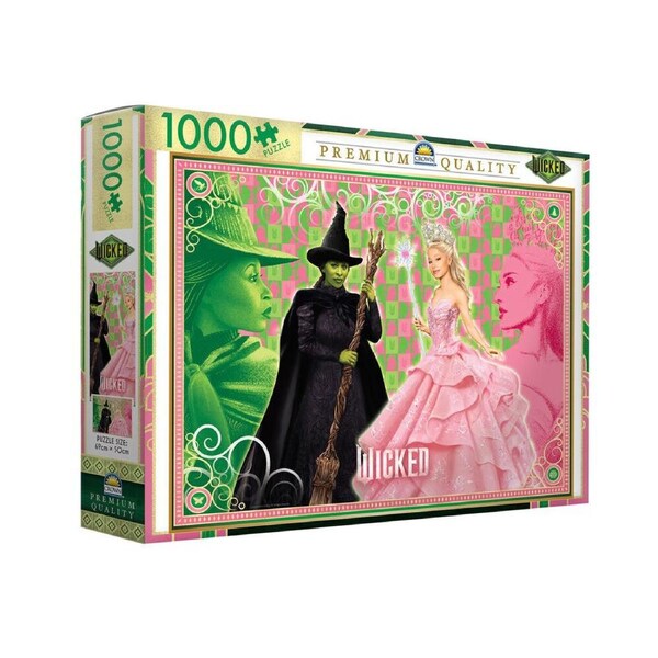 1000pc Crown Premium Wicked Jigsaw Puzzle Kids Fantasy Puzzle Assorted 8y+