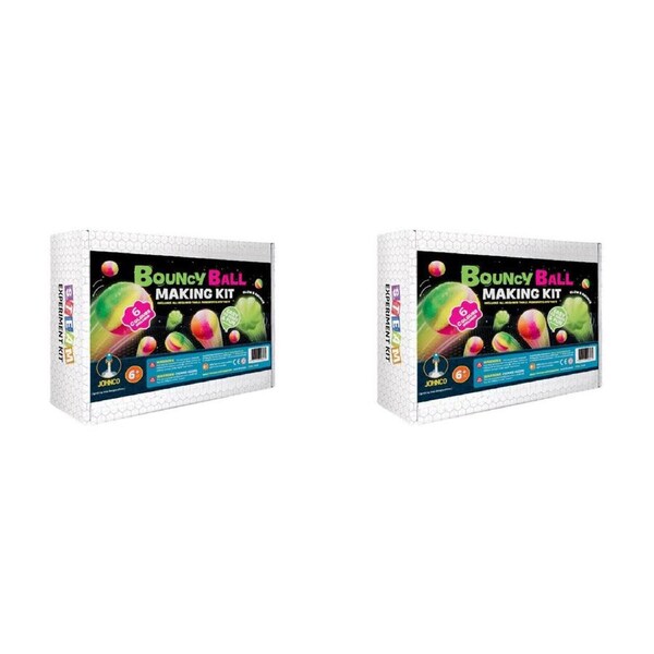 2PK Johnco Bouncy Ball Making Kit STEM Learning Toy Craft Kit Kids/Children 6y+