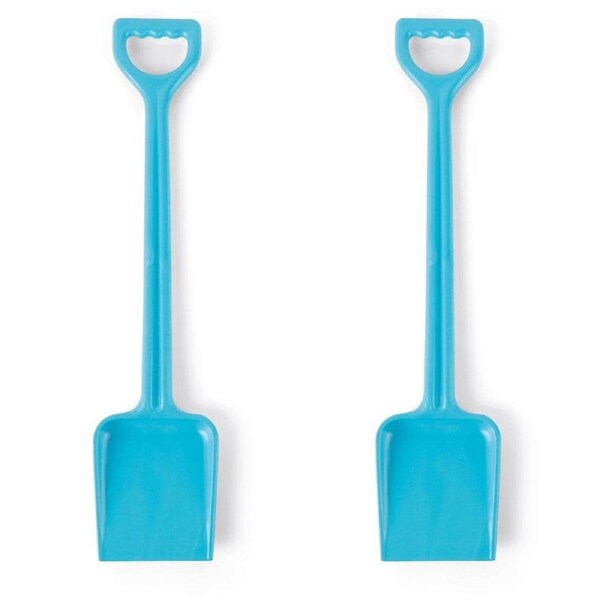 2PK Dantoy Recycled Plastic Shovel Large 55cm Sandpit Toy Kids Pastel Blue 2y+