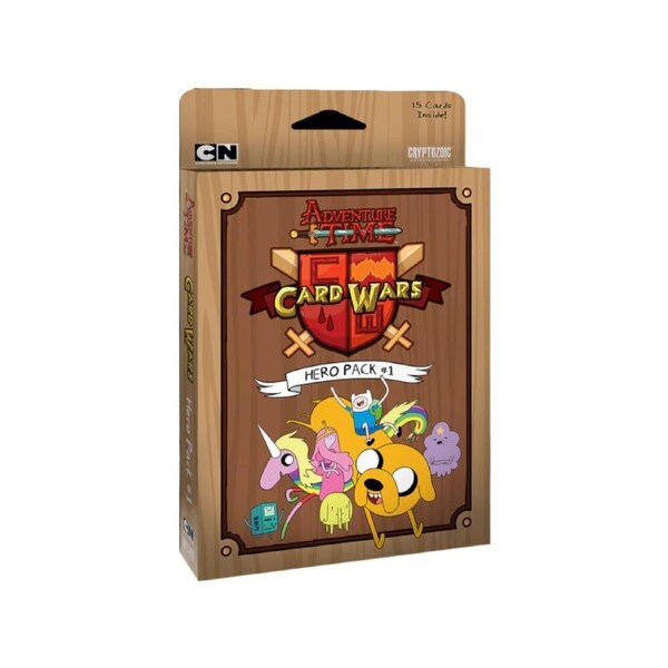 Adventure Time Card Wars Hero Pack No1 Tabletop Game Family Play Night 10y+