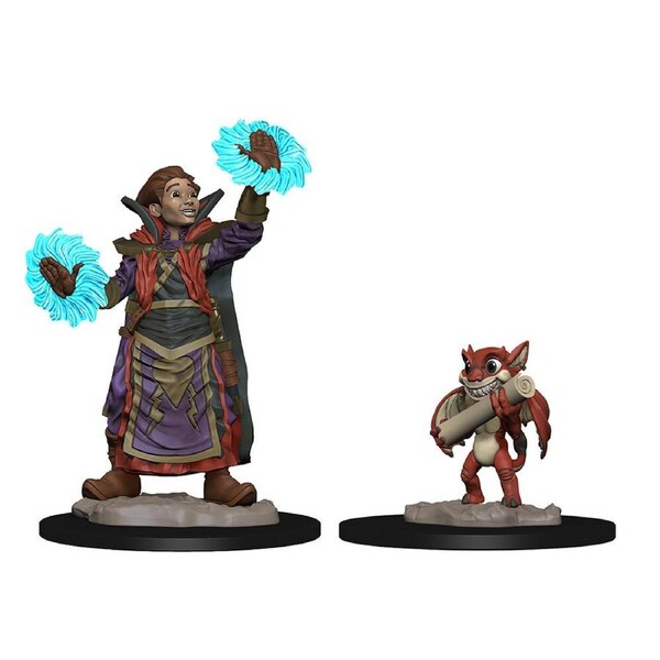Wardlings Boy Wizard & Imp Pre-Painted Miniature Figure 8y+