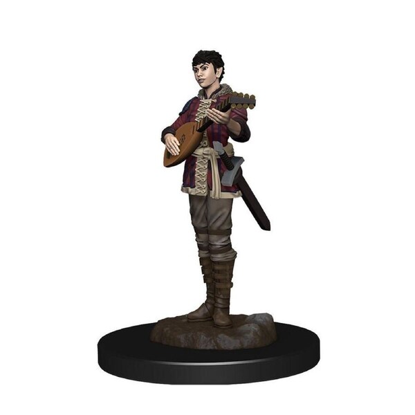 Dungeons & Dragons Premium Half-Elf Bard Female Miniature RPG Action Figure 14y+