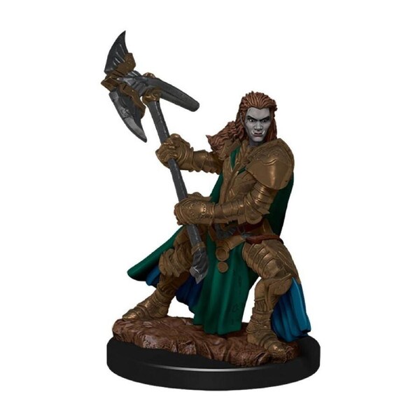 Dungeons & Dragons Premium Half-Orc Fighter Female Miniature RPG Action Figure