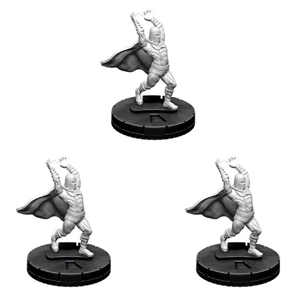 3PK X-Men Comics Unpainted Magneto Mini RPG Figure Miniature Statue 14y+