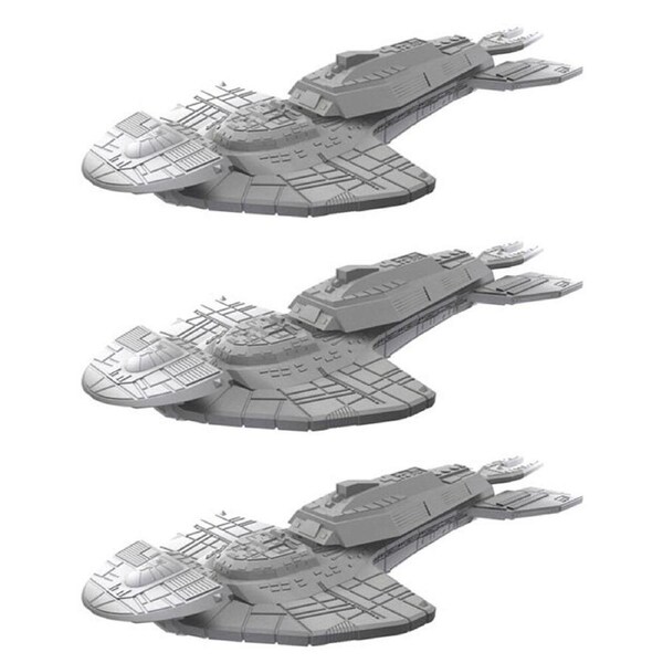 Star Trek Unpainted Ships Cardassian Keldon Class Figure Statue 14y+