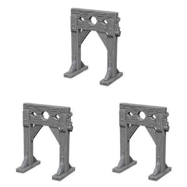 Wizkids Deep Cuts Unpainted Miniatures Stocks RPG Scenery Figure Statue 12y+