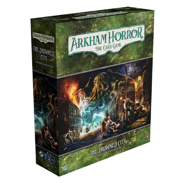 Arkham Horror: The Card Game The Drowned City Campaign Expansion