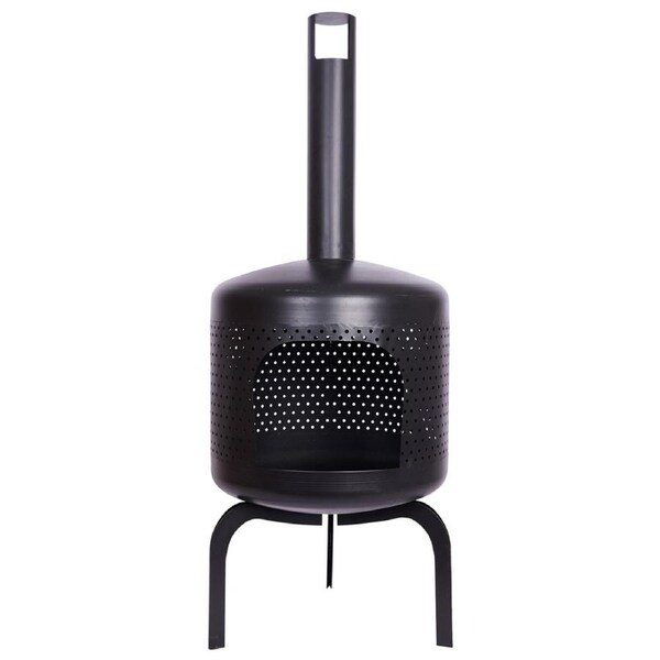 Glow Forge Chimenea Outdoor Fireplace Garden Patio Fire Pit Home Decor