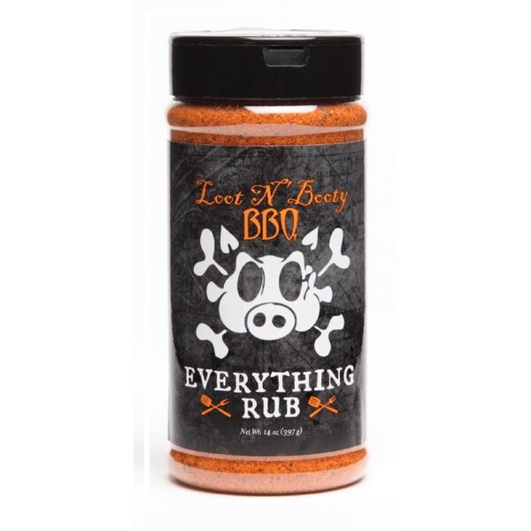 Loot N' Booty Everything BBQ Rub Seasoning 14oz