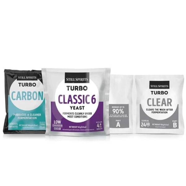 Still Spirits Classic 6 Turbo Yeast Fermentation Pack