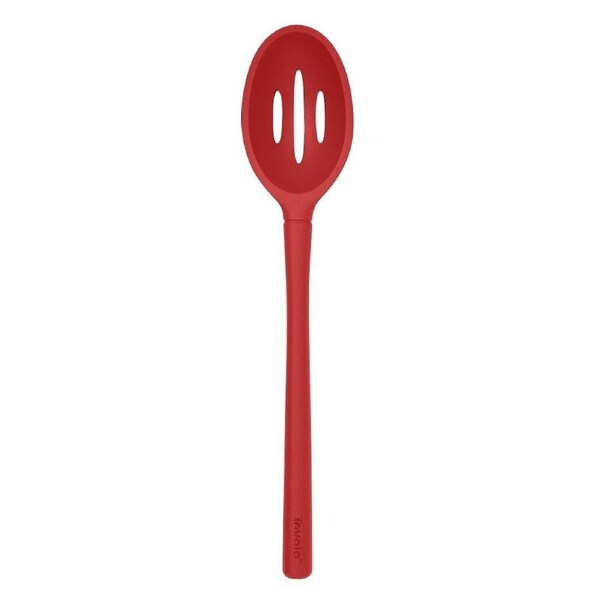 Tovolo Flex Core Silicone Slotted Deep Spoon Red
