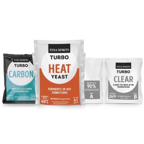 Still Spirits Heat Turbo Yeast Fermentation Pack