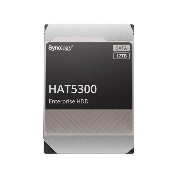 Synology 12TB 3.5' SATA HDD High-performance, reliable hard drives for Synology systems