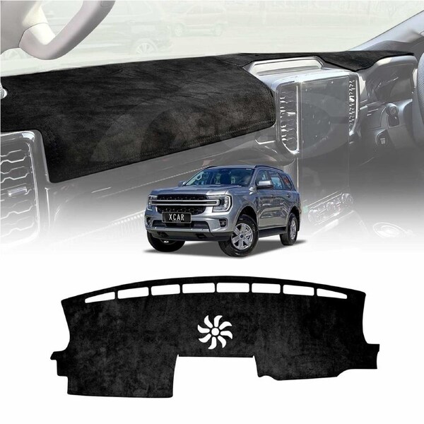 Dash Mat for Ford Everest Full Cover 2022-Onwards Non-Slip Microfiber Pad Interior Accessories