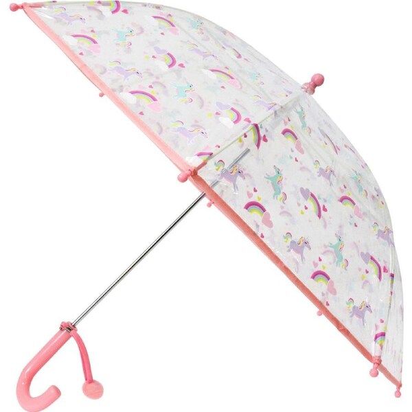 LVD Rainbow Unicorns Kids Umbrella w/ Tag Wind Resistant Sun/Rain Shade 77cm
