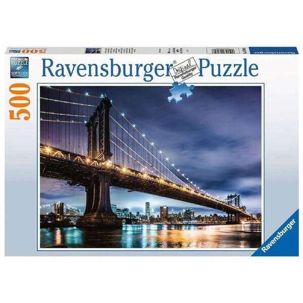 Ravensburger NY the City that Never Sleeps 500 Piece Puzzle