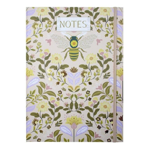 LVD Bee Folk A4 Padfolio Memo/Noted Pad Office Writing Stationery 22x30cm