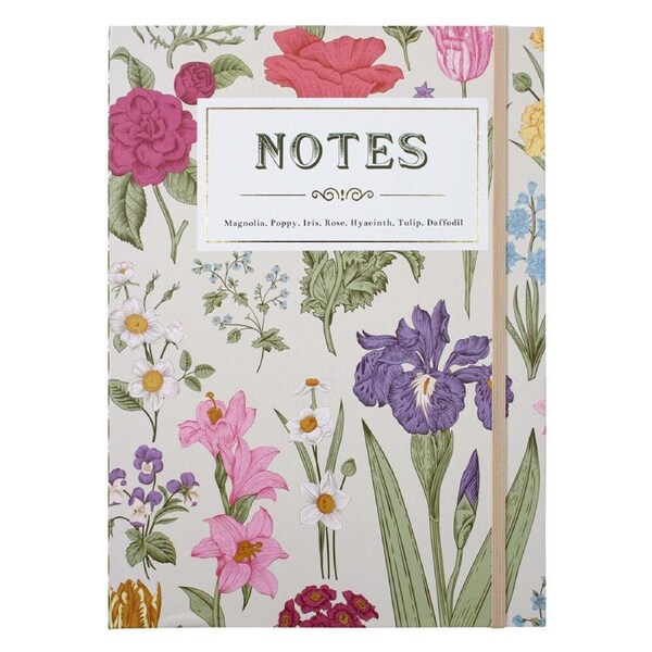 LVD Botany A4 Padfolio Memo/Noted Pad Office Writing Stationery 22x30cm