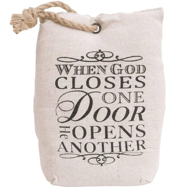 LVD Doorstop Polyester Gods Door Stopper Holder Floor Home/Room Decor 20cm