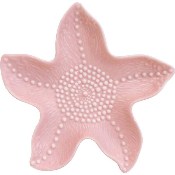 LVD Starfish Plate Ceramic Trinket Dish Tray Home/Lounge Decor 16.5cm Nude