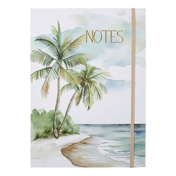 LVD A4 Padfolio Coastal Pad Office/School Paper Writing Sketch Stationery