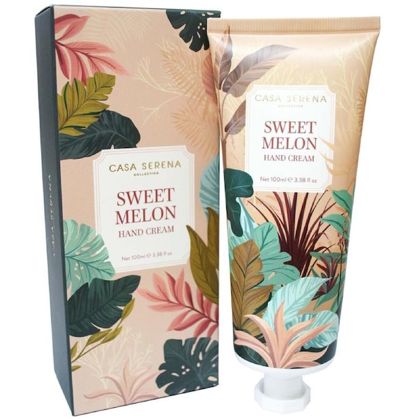 LVD Scented 100ml Hand Cream Moisturiser/Hydration Care Tube Sweet Melon