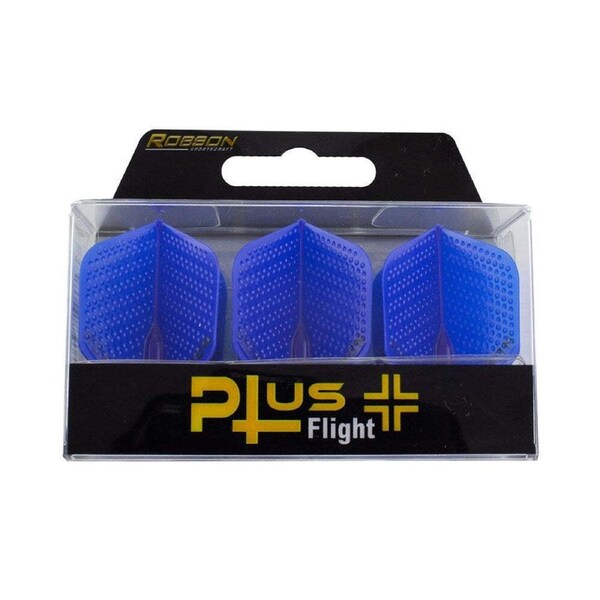 Robson Dimpled Plus Dart Flight Standard Tail/Wing Replacement Accessory Black