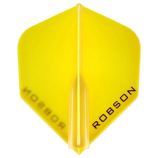 3pc Robson Plus Dart Flights Standard Replacement Accessory Set Blue Crystal