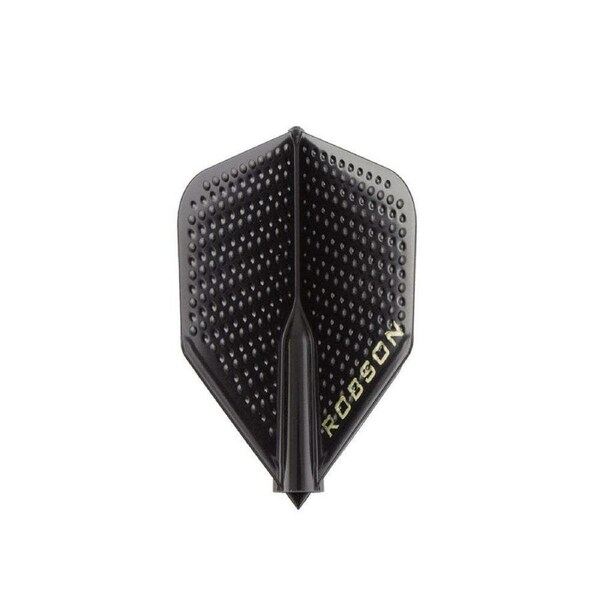Robson Dimpled Plus Dart Flight Standard Tail/Wing Replacement Accessory White