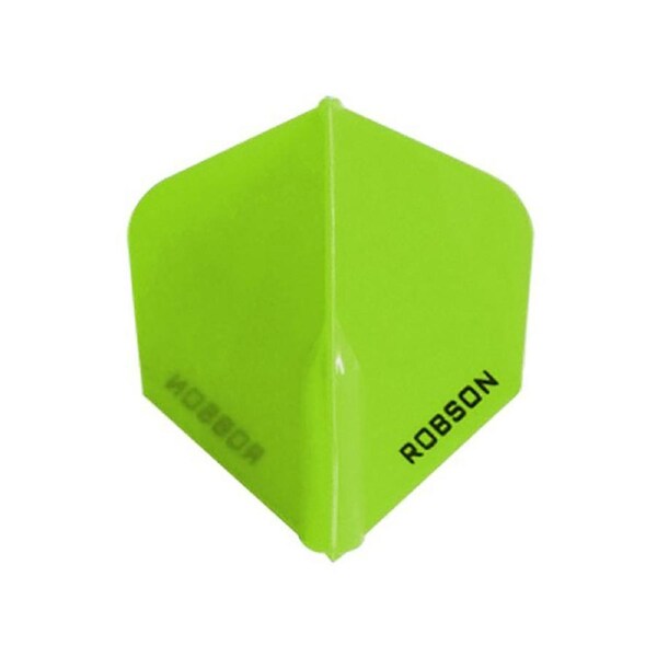 3pc Robson Plus Dart Flights Standard Tail/Wing Replacement Accessory Set Green