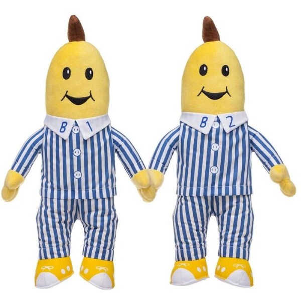 Bananas in Pyjamas - B1 & B2 Classic Plush Large 45cm (Set of 2) Soft Toys