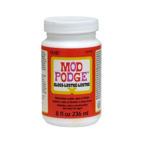 Mod Podge All-In-One Waterbase 236ml Gloss Glue/Sealer/Finish Craft Top Coat