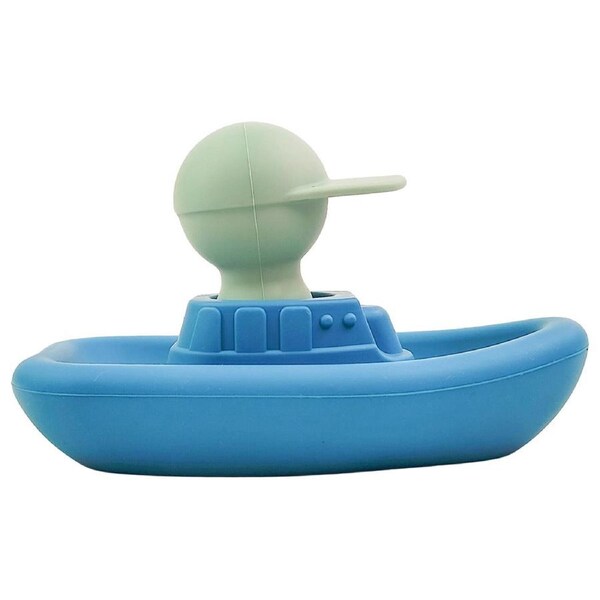 Urban Products Boat Skipper Bath Time Kids/Childrens Toy Blue 11cm 4M+